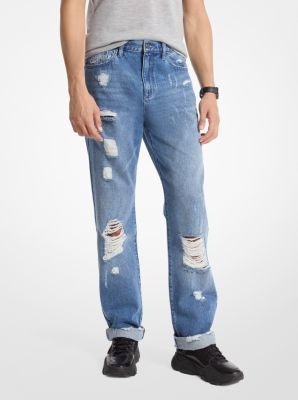 Finn Distressed Denim Jeans image number 0