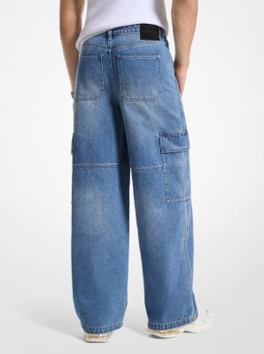 Denim Cargo Jeans image number 1