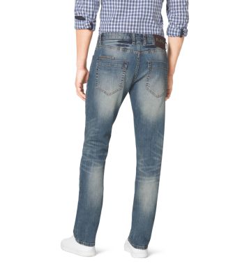 Tailored-Fit Stretch-Denim Jeans