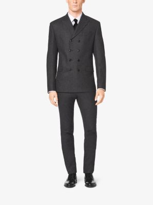 Michael kors double breasted hot sale suit