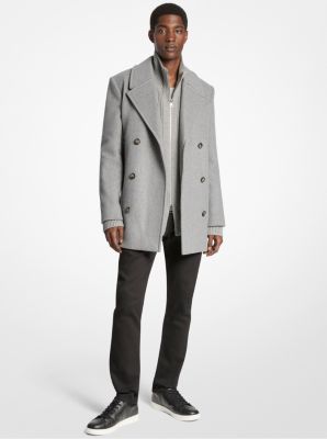 Cabanjacke aus Wollgemisch