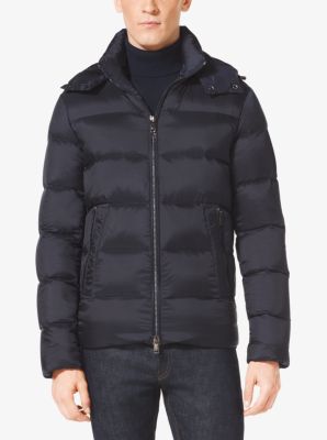 Michael kors men's store hooded puffer jacket