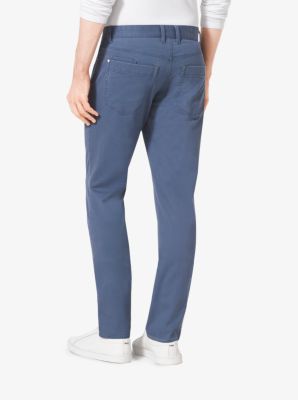Slim-Fit Cotton-Twill Five-Pocket Pants