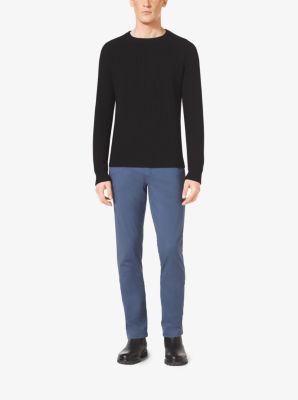 Slim-Fit Cotton-Twill Five-Pocket Pants