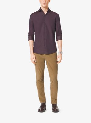 Slim-Fit Cotton Shirt