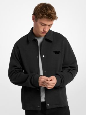 Jacke aus Baumwollmischgewebe