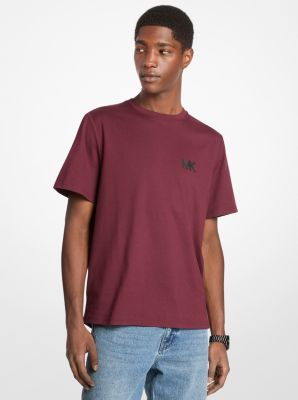 T-shirt en coton avec appliqué à logo
