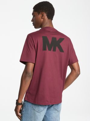T-shirt en coton avec appliqué à logo