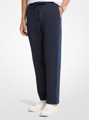 Pantalon de survêtement en mélange de coton