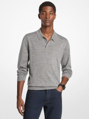 Pull-polo en laine