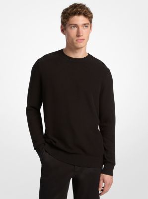 Cotton Mouliné Sweater