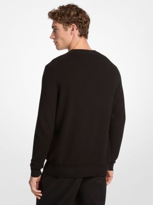 Chandail en coton mouliné