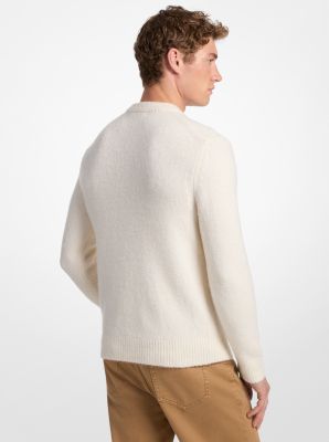 Pullover in misto nylon in OSSO | Michael Kors