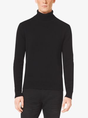 Michael kors black turtleneck sweater hotsell