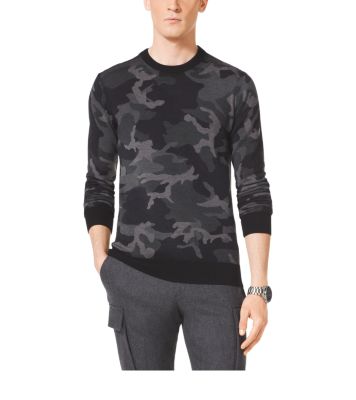 Michael kors 2025 camo sweater