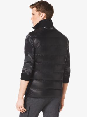 Leather Down Vest