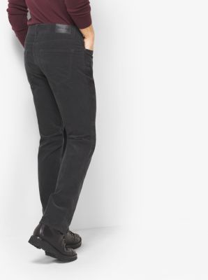 Slim-Fit Corduroy Trousers in GRAPHITE | Michael Kors