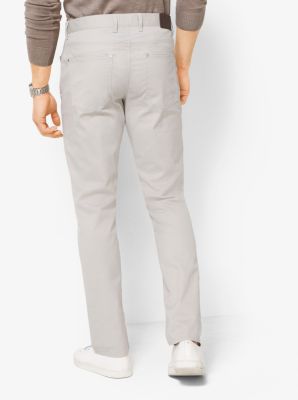 Slim-Fit Stretch-Twill Trousers