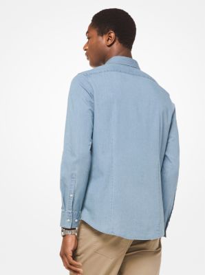 michael kors denim shirt