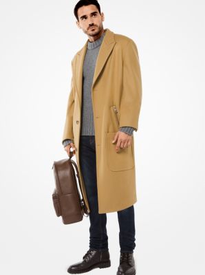 Wool Melton Coat Michael Kors