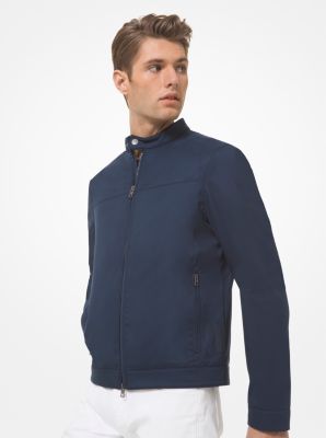 michael kors mens racer jacket