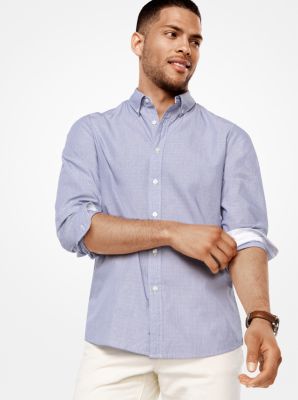 Camisa de algodón de corte sastre/clásico