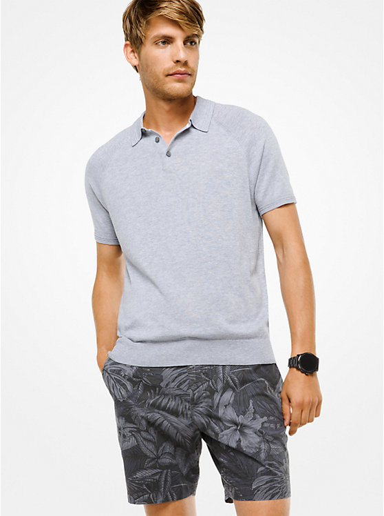 Cotton-Blend Polo Shirt image number 0