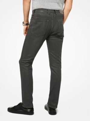 Parker Slim-Fit Cotton-Blend Jeans | Michael Kors