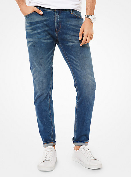Precede barbecue pastel Parker Slim-Fit Selvedge Jeans | Michael Kors