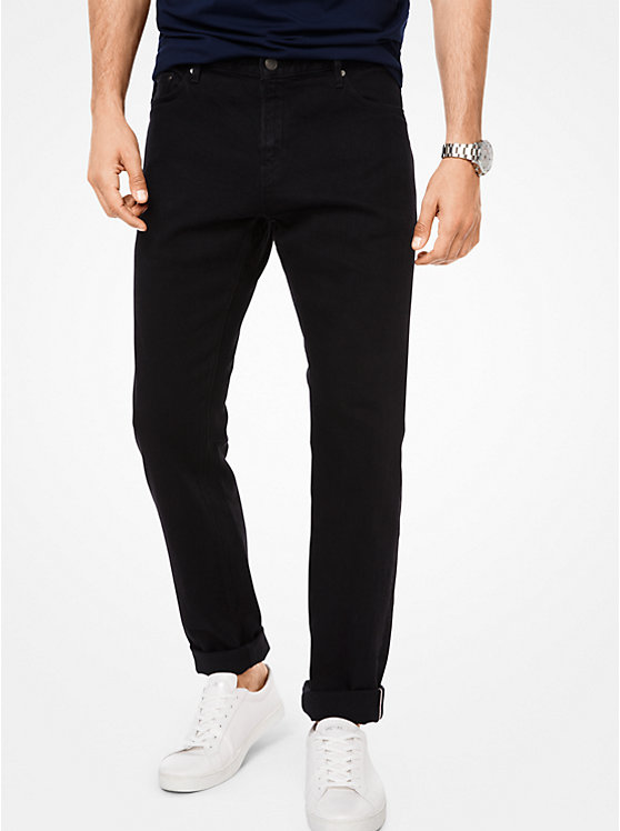 Parker Slim-Fit Stretch-Selvedge Jeans image number 0
