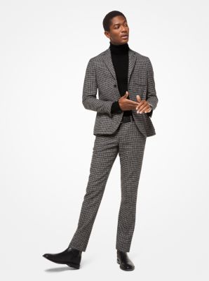 michael kors houndstooth jacket