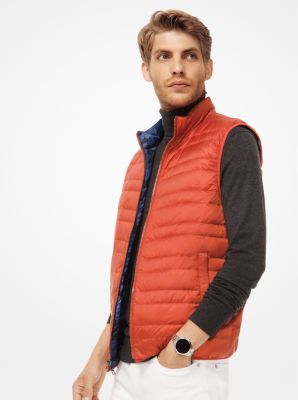 Quilted Reversible Vest Michael Kors