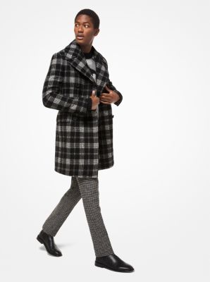 Tartan Wool Coat