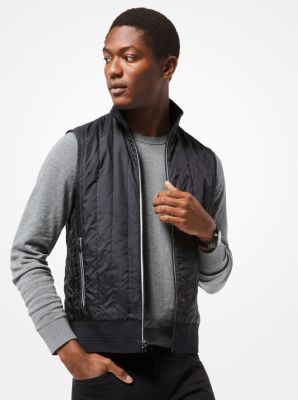 Veste en jersey matelass&eacute;