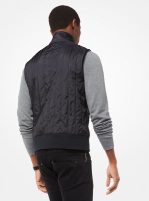 Quilted Jersey Vest