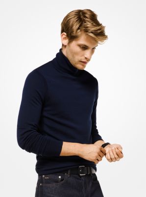 Cotton-Blend Turtleneck | Michael Kors