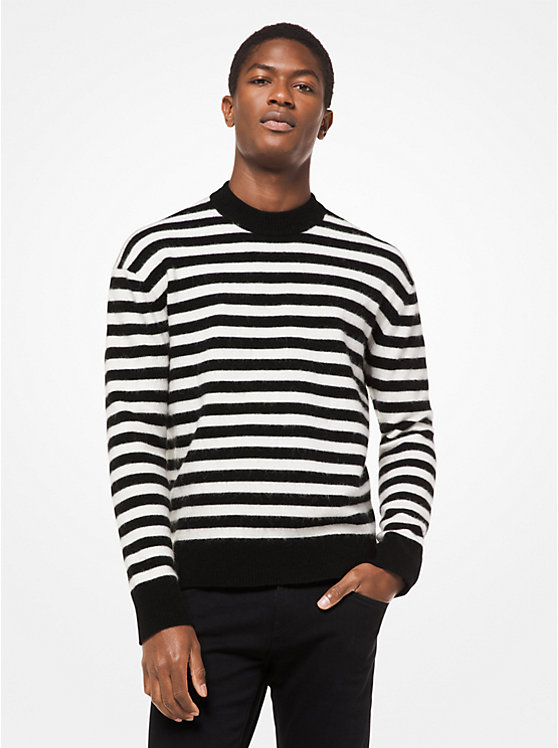 Striped Wool-Blend Sweater image number 0