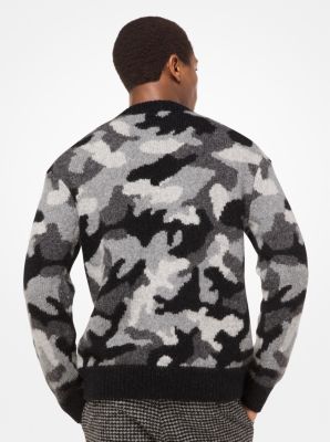 Michael kors hot sale camo sweater