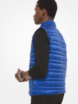 michael kors vest blue