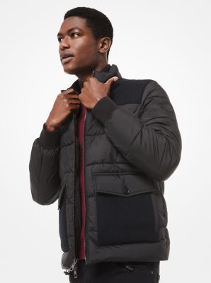 Quilted Puffer Jacket in BLACK | Michael Kors