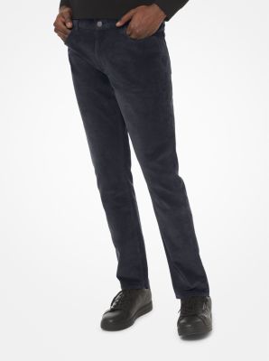 Slim-fit-Hose aus Stretch-Cord image number 0