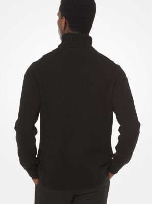 michael kors black turtleneck