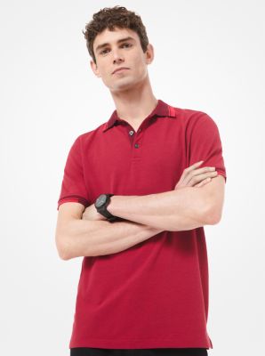 michael kors polo red