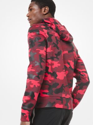 Red nike best sale camo hoodie