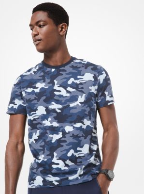 Camouflage Cotton T-Shirt | Michael Kors