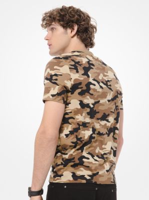 michael kors camo shirt