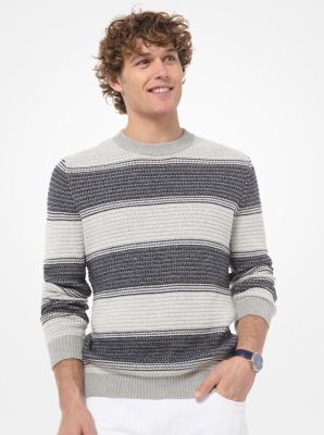 Michael kors 2024 striped sweater