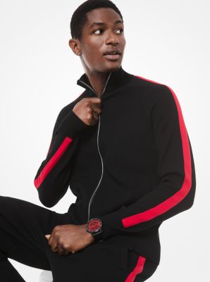 KORS X TECH Knit Track Jacket image number 0