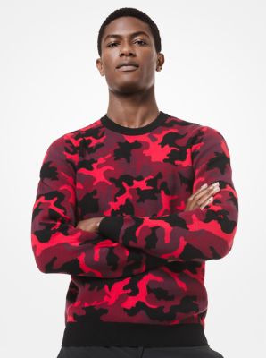 Michael kors camo sweater sale