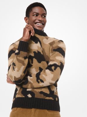 Michael kors sale camo sweater